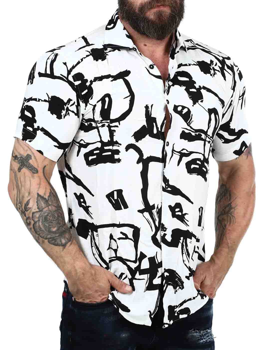 Bacchi  short sleeve shirt white_1.jpg