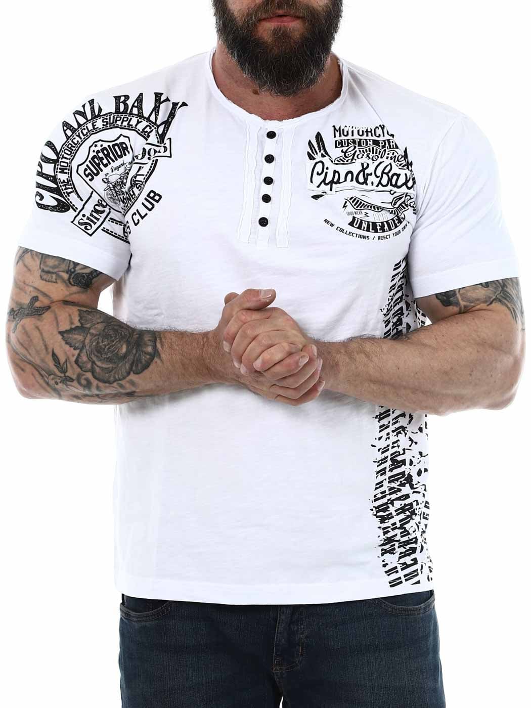 Gasoline Cipo Baxx T-shirt - white_5.jpg