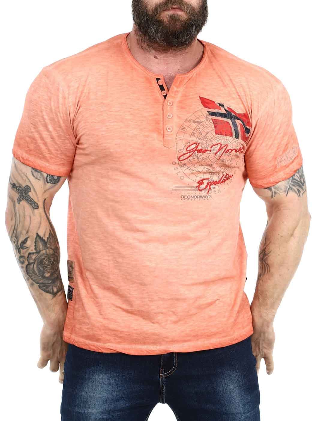 Geo Norway Artic Tshirt Coral_1.jpg