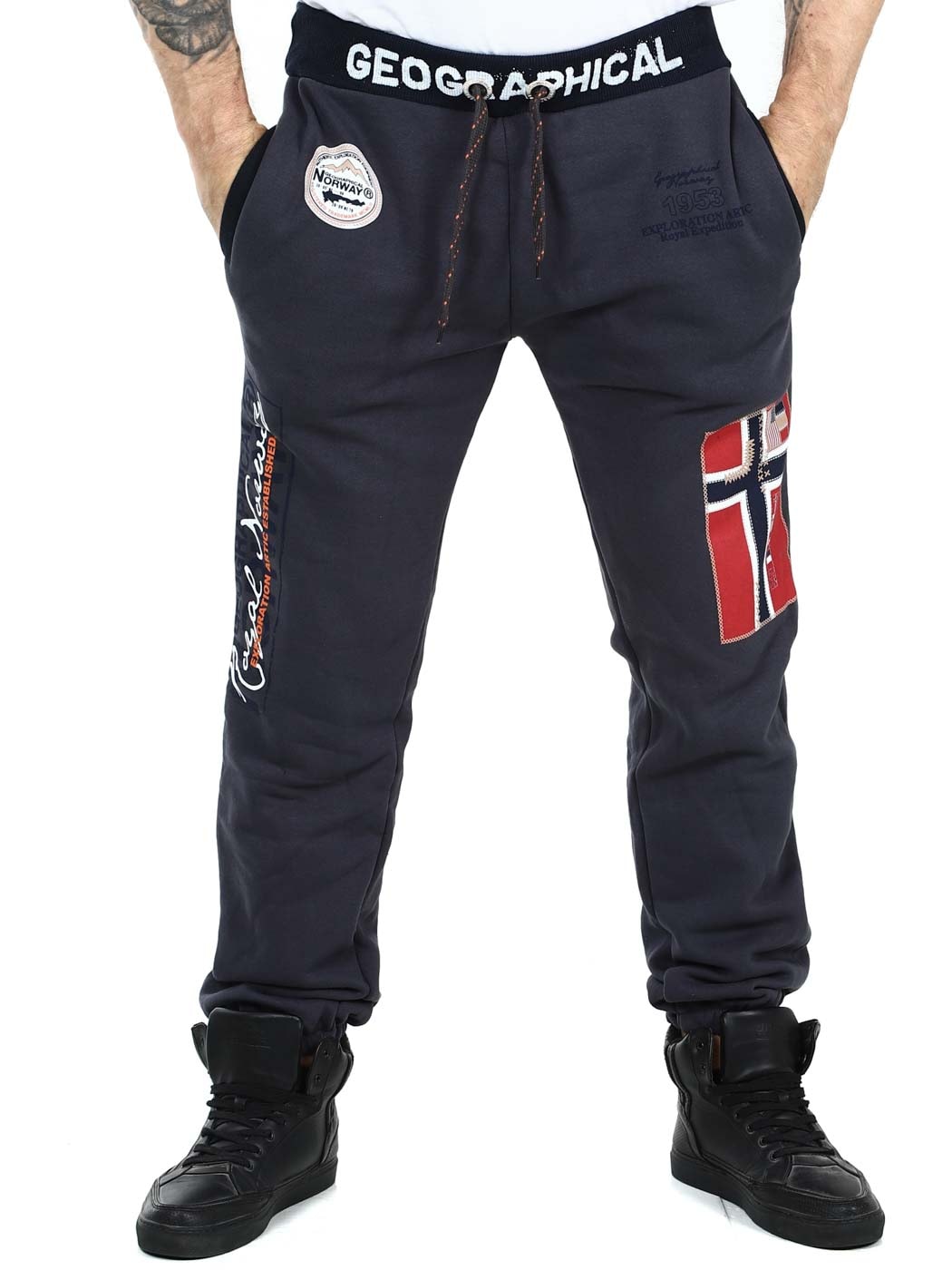 Geo Norway Spirit Sweatpants dark grey_1.jpg