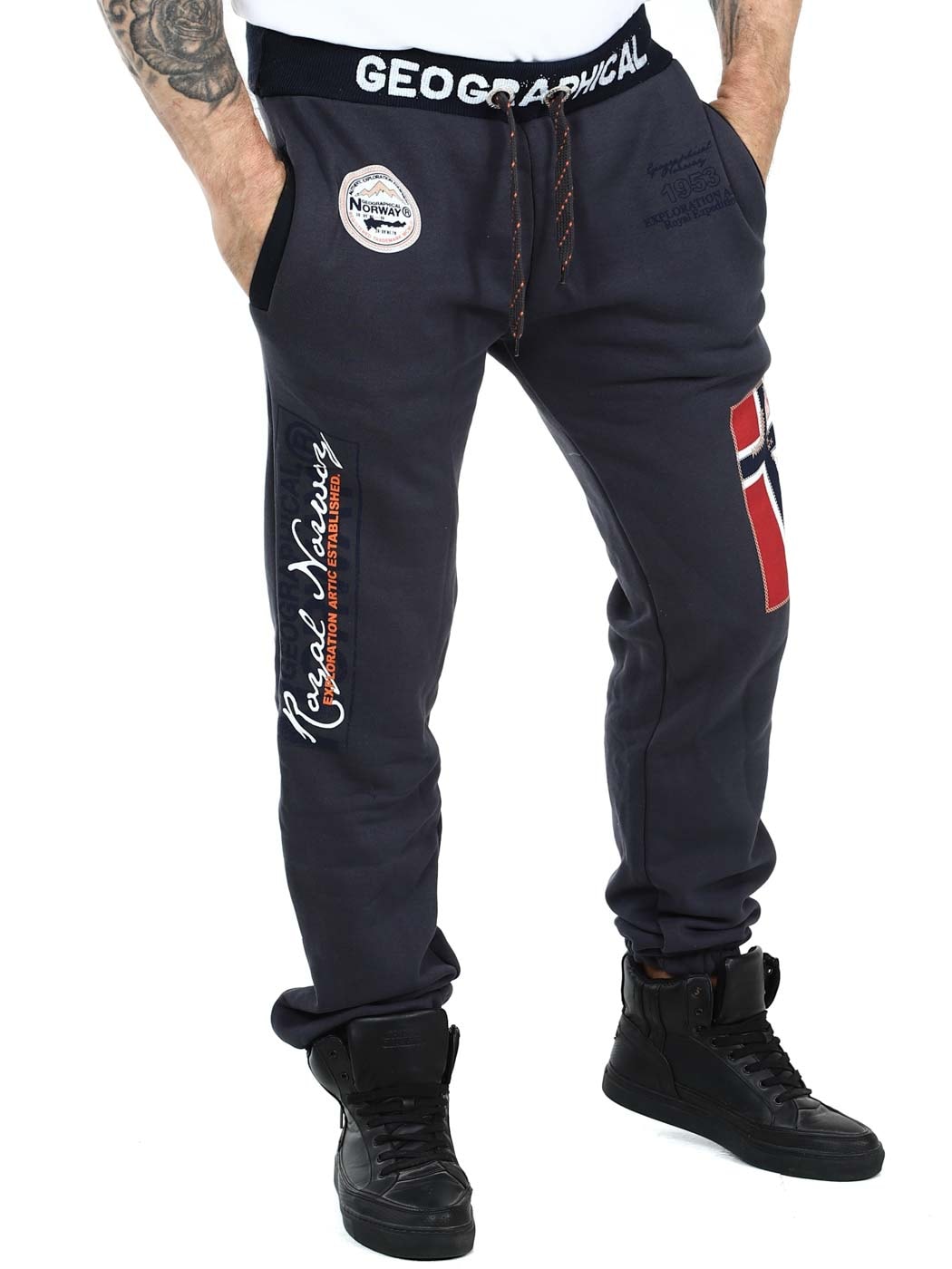 Geo Norway Spirit Sweatpants dark grey_2.jpg