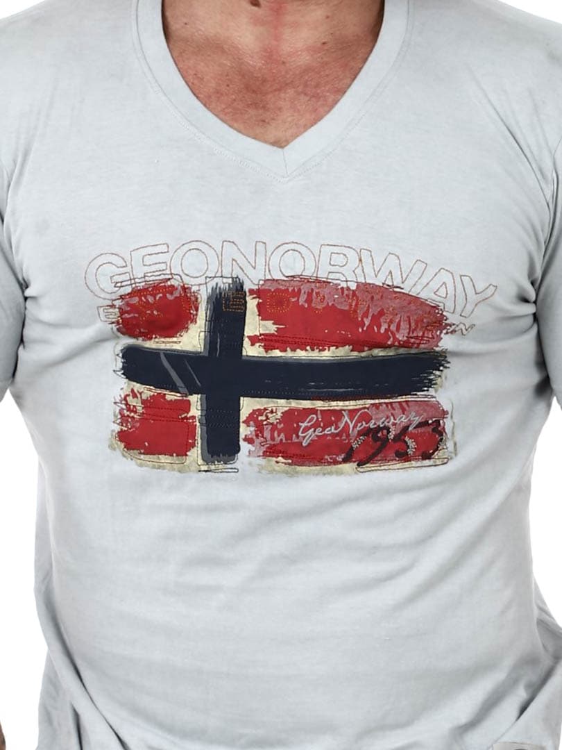 Geo Norway Vneck Tshirt Grey_5.jpg