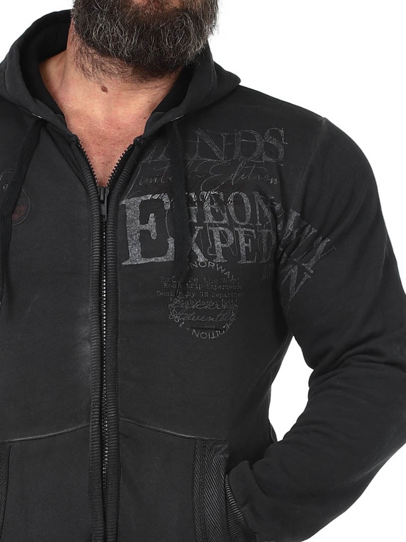 Geo Norway Zipped Hoodie Black_4.jpg