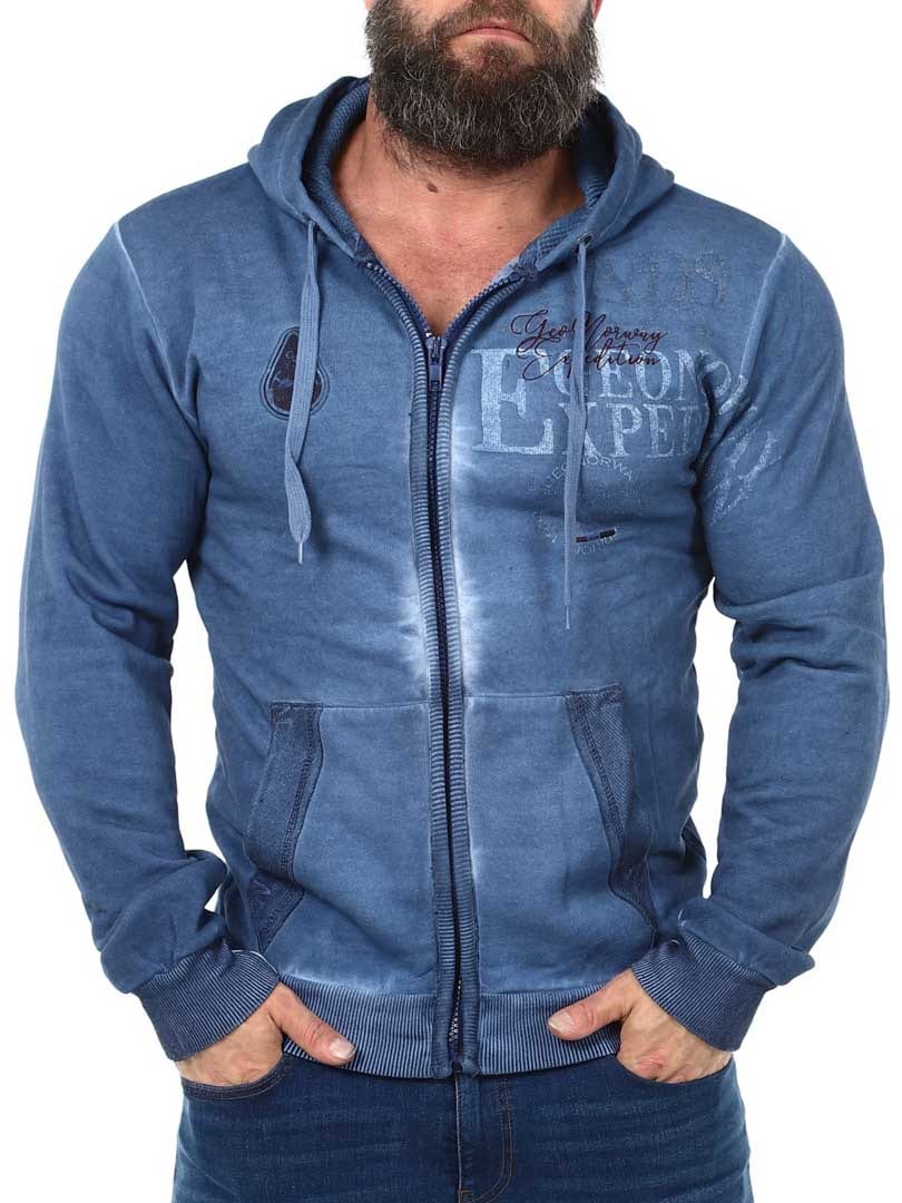 Geo Norway Zipped Hoodie  Blue_1.jpg