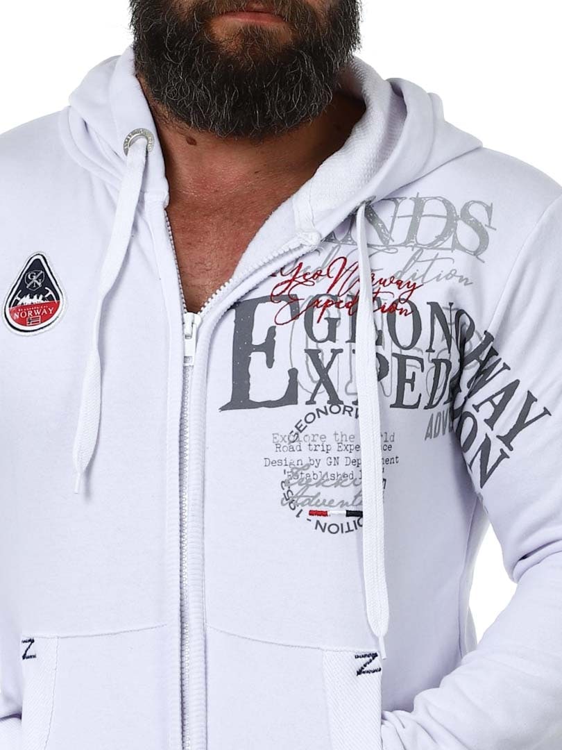 Geo Norway Zipped Hoodie White_4.jpg