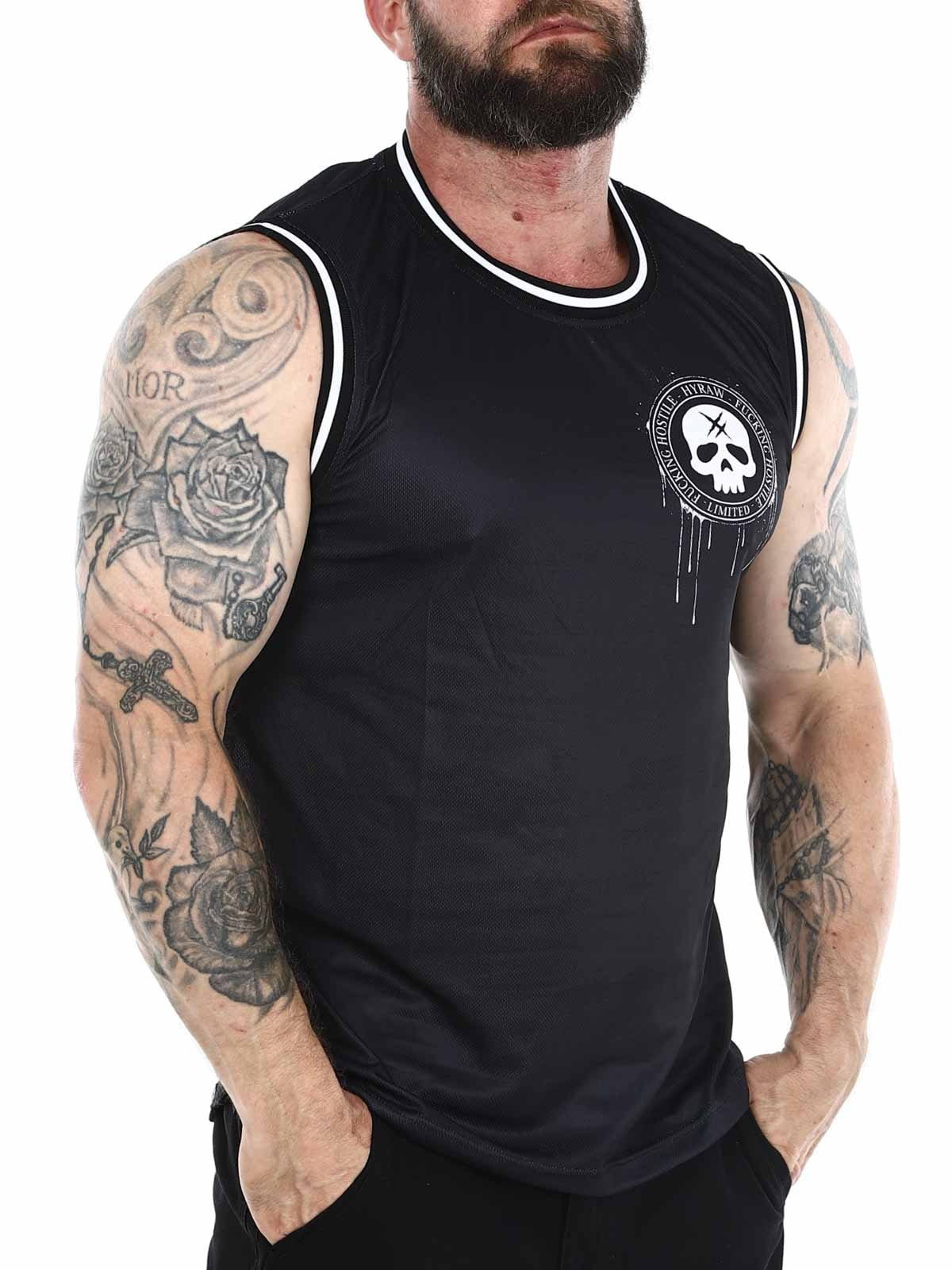 Hyraw HOSTILE BLACK TANK TOP_2.jpg