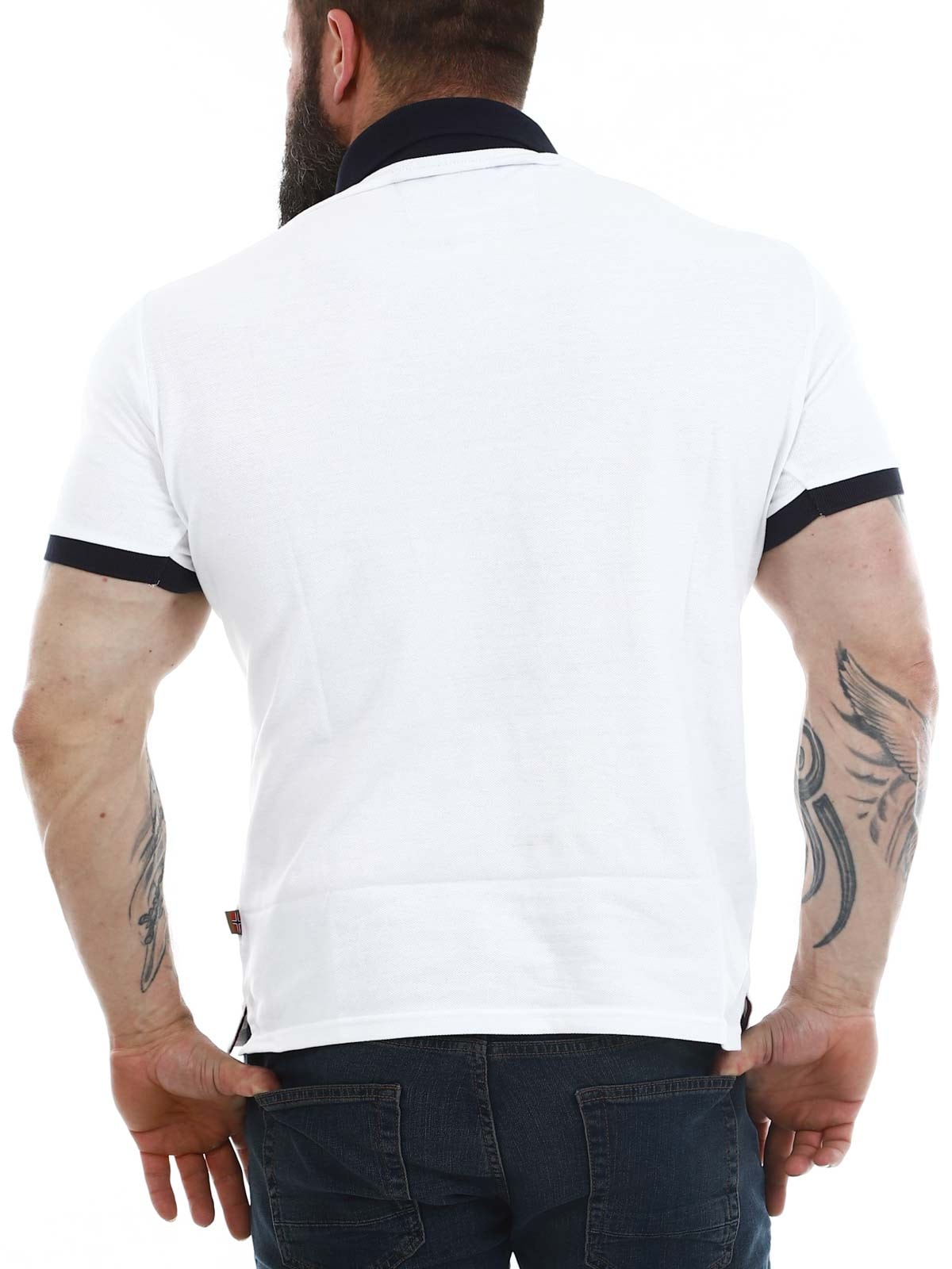 KLUB GEO NORWAY Polo WHITE_5.jpg