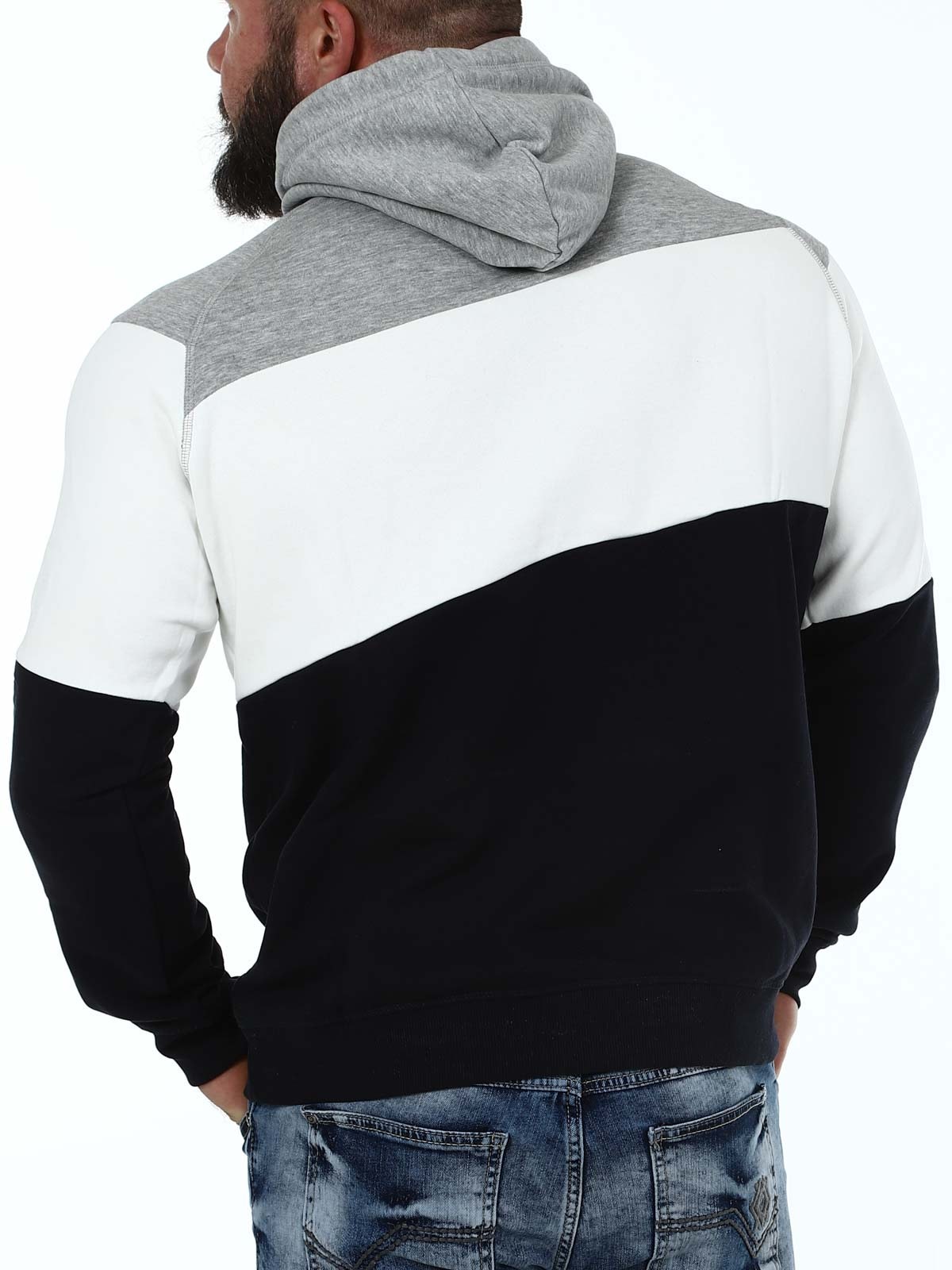 Pessac Indicode Hoodie Black White Grey_5.JPG