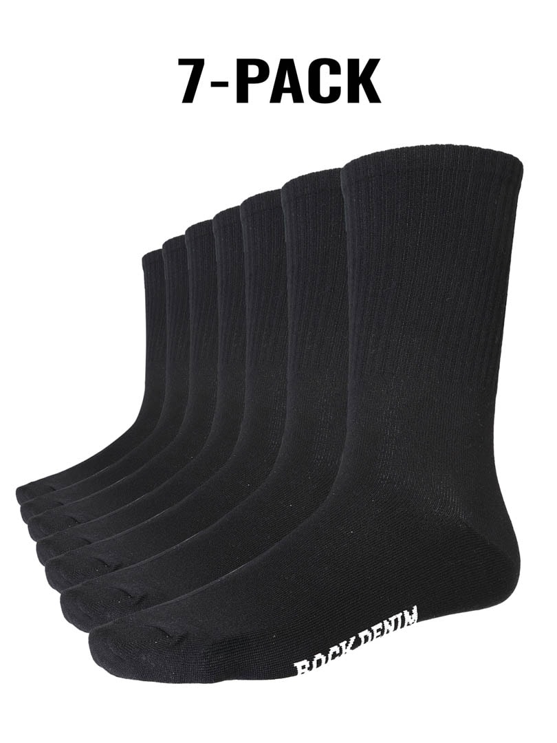 new 7 pack black socks RockDenim.jpg